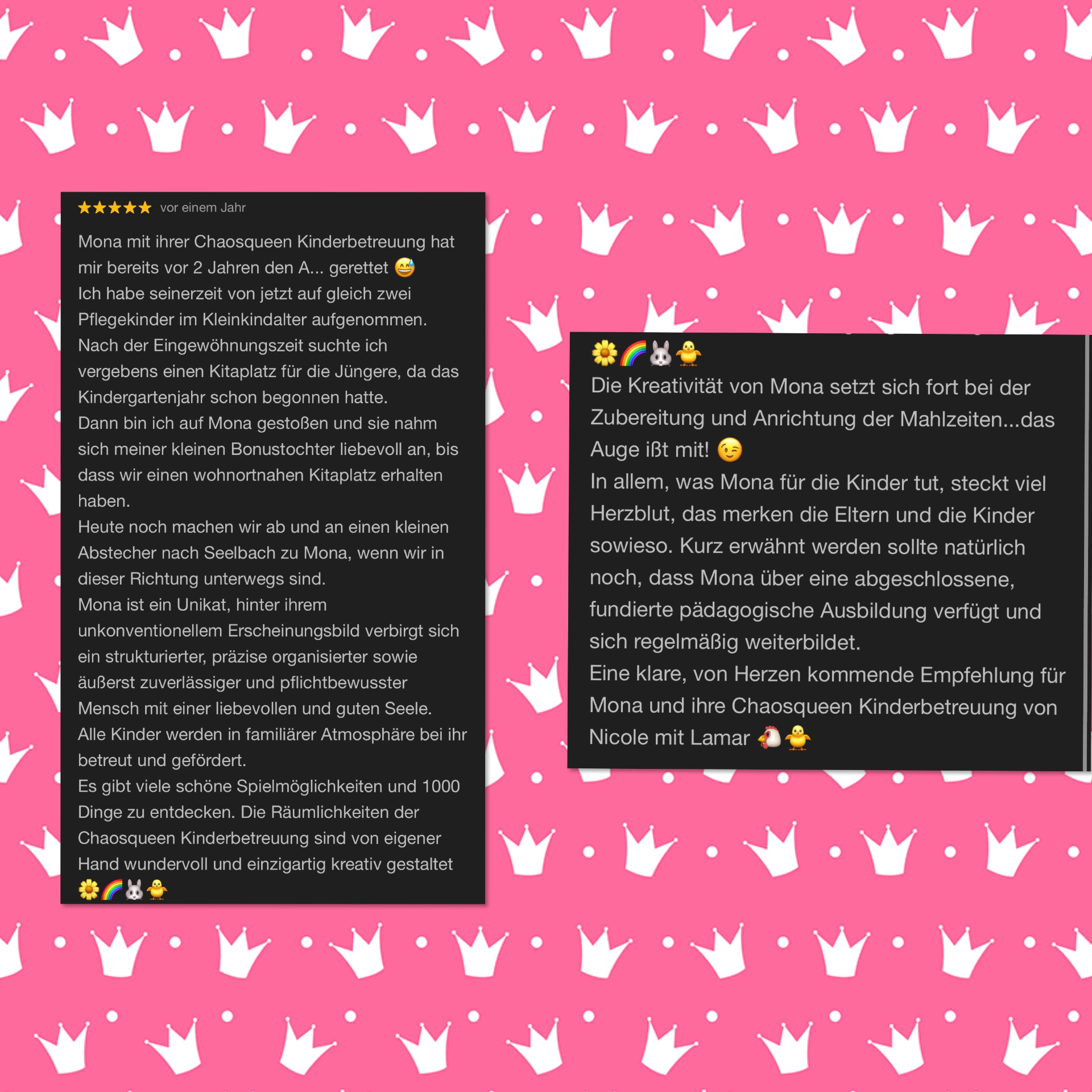 Chaosqueens Kinderbetreuung Galerie Bild 20